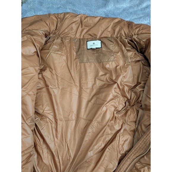 Tuckernuck Copper Reagan Ruffle Down Winter Jacket Womens Size Large - Picture 11 of 14